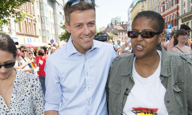 image: Hareide: - Derfor gikk jeg i Pride-paraden